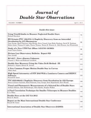 Divinus Lux Observatory Bulletin: Report #28 100 Dave Arnold