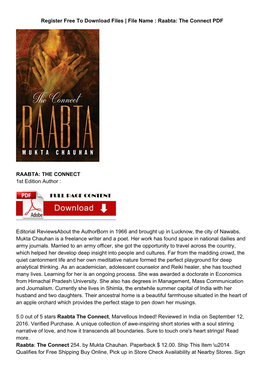 = [PDF] Free Raabta: the Connect