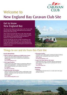 New England Bay Caravan Club Site