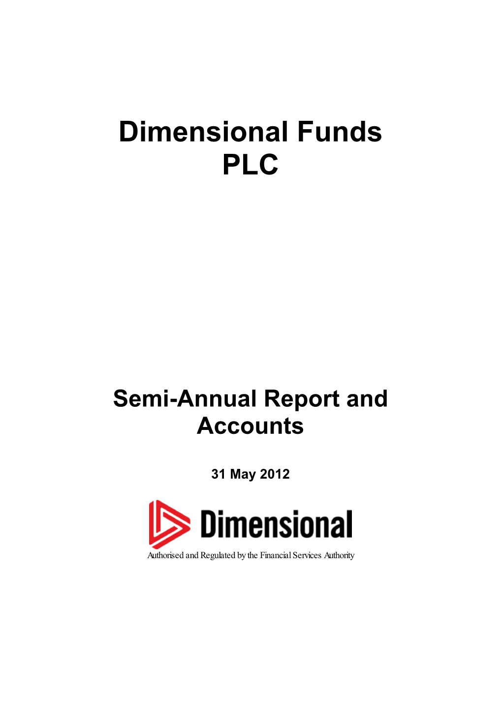 Dimensional Funds PLC