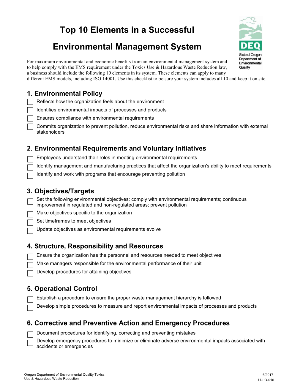 top-10-elements-in-an-environmental-management-system-docslib