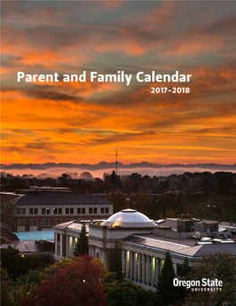 Parent and Family Calendar 2017-2018 SUBJECT PHONE Academic Success Center