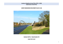 Lesbury Neighbourhood Plan 2019 - 2036 Submission Draft Plan