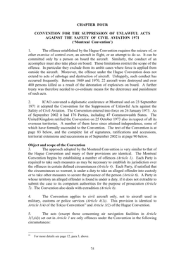 Chapter Four Convention for the Suppression Of
