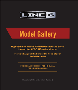 Line 6 Model Gallery (Rev. C, V2.0)
