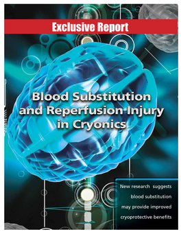 Blood Substitution and Reperfusion Injury