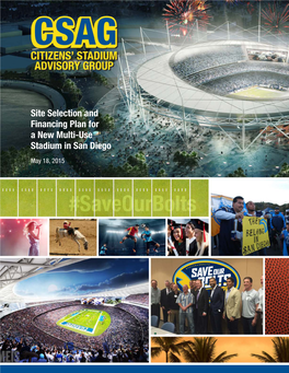 Site Selection and Financing Plan for a New Multi-Use Stadium in San Diego