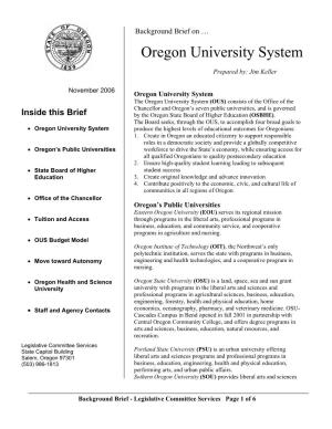 Oregon University System
