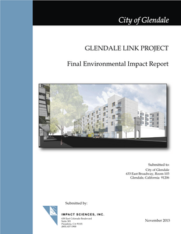 3901 San Fernando Road Los Angeles, California Supplemental Report Link Project Draft EIR