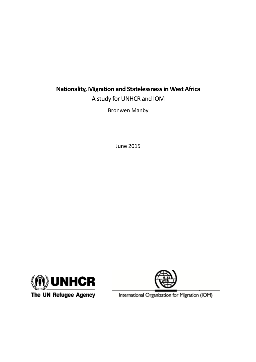 Nationality, Statelessness and Migration in West Africa