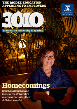 Melbourne University Magazine Homecomings