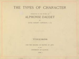 The Types of Character