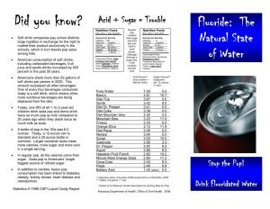 Fluoride: the Natural State of Water