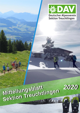 Mitteilungsblatt Sektion Treuchtlingen Mitteilungsblatt Sektion Treuchtlingen