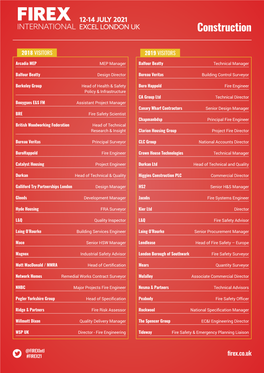 Download 2019 Visitor Sample List