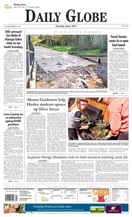 Master Gardeners Help Hurley Students Spruce up Silver Street