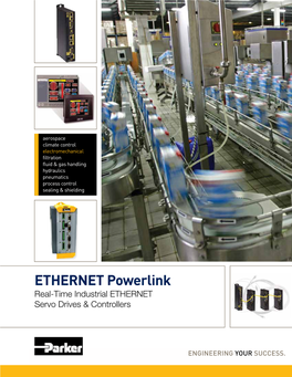 ETHERNET Powerlink Real-Time Industrial ETHERNET Servo Drives & Controllers
