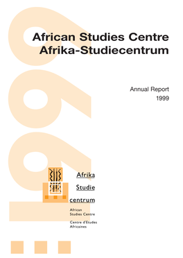 African Studies Centre Afrika-Studiecentrum