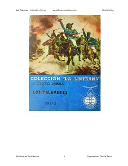 Los Talaveras – Colección Linterna Liborio Brieba