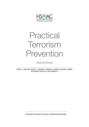 Practical Terrorism Prevention: Appendixes Security Enterprise