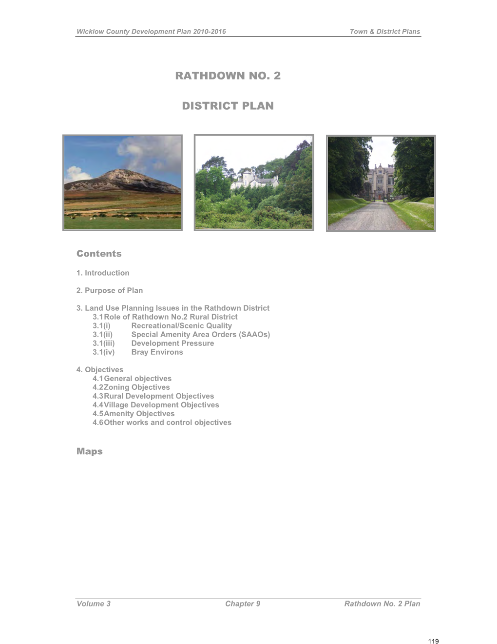 Rathdown No. 2 District Plan