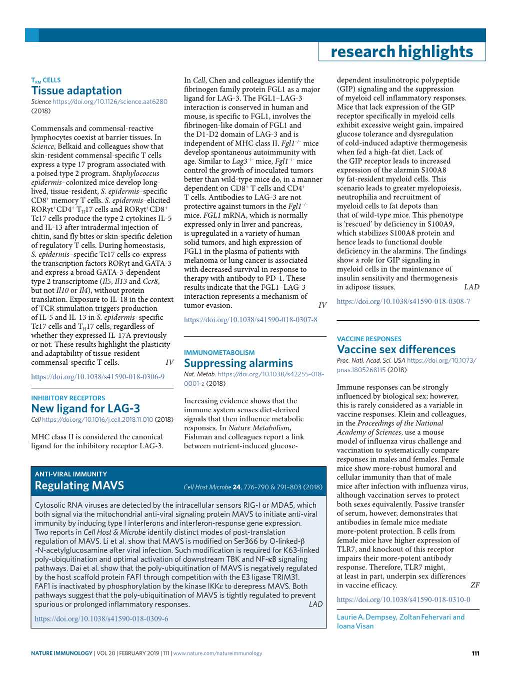 New Ligand for LAG-3 Vaccine Responses