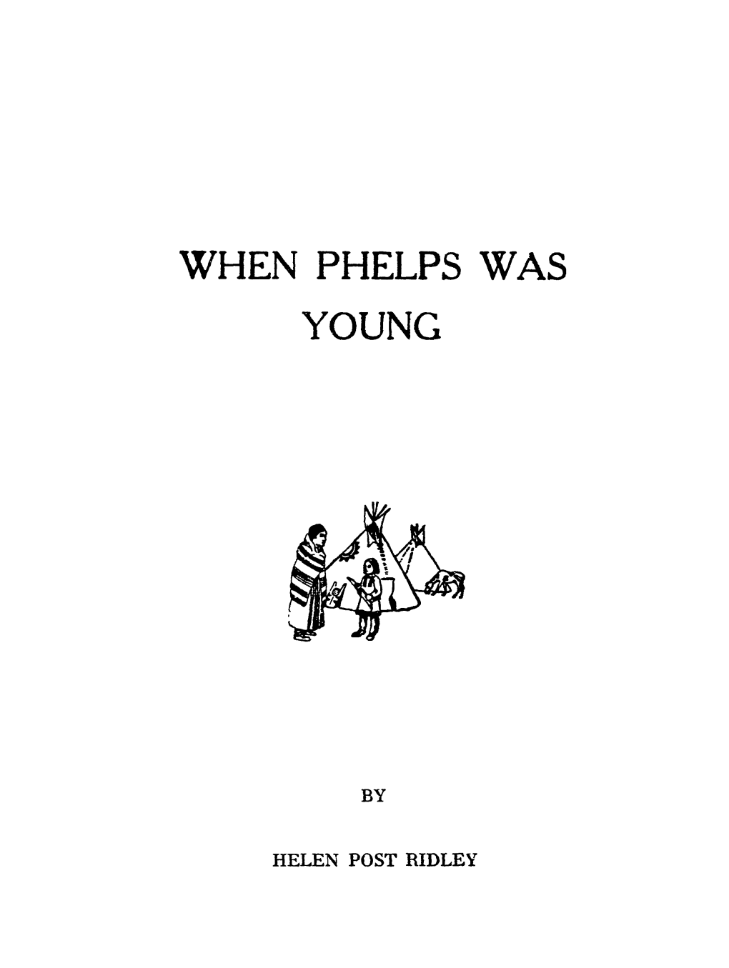 When Phelps Was Young