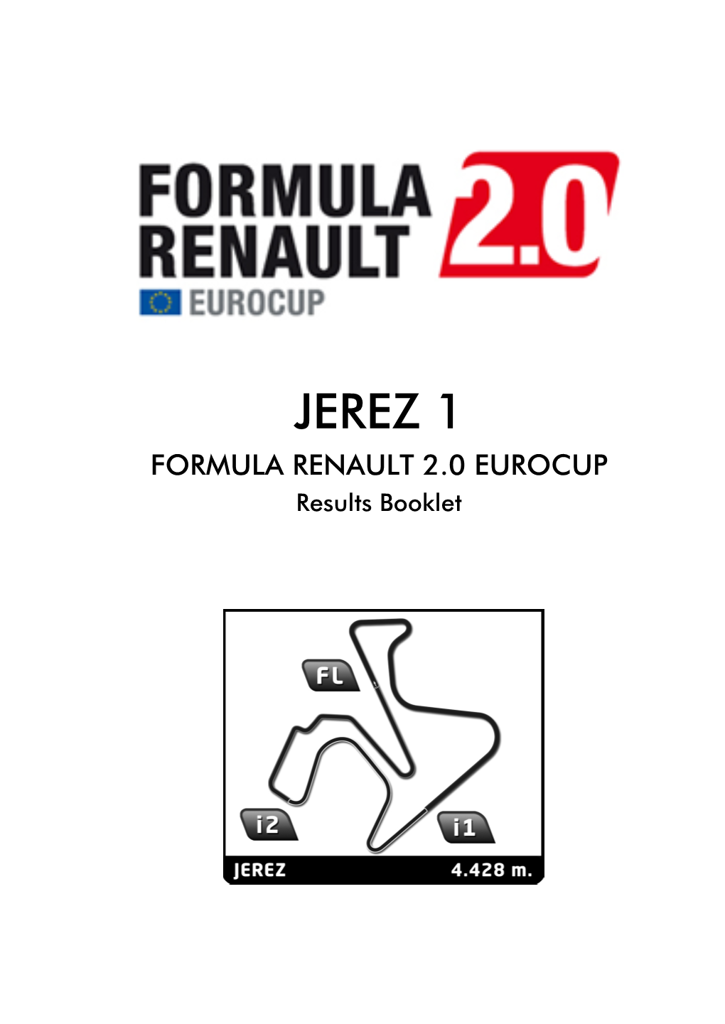 Formula Renault 2.0 Eurocup Spain Booklet
