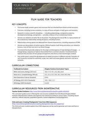 Film Guide for Teachers