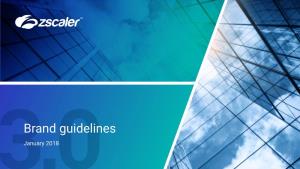 Zscaler Brand Guidelines