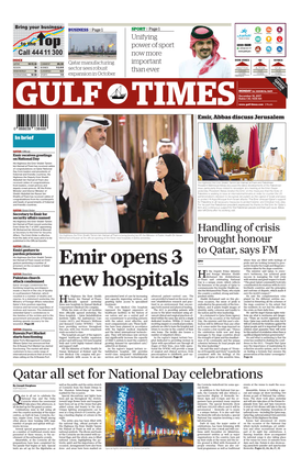 Qatar All Set for National Day Celebrations