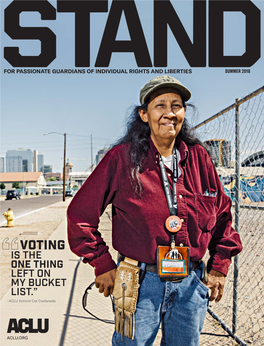 VOTING IS the ONE THING LEFT on MY BUCKET LIST.” –ACLU Activist Cat Castaneda