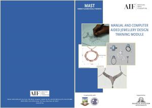 Manual and Computer Aided Jewellery Design Training Module