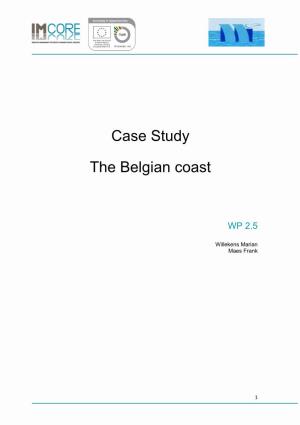 Case Study the Belgian Coast