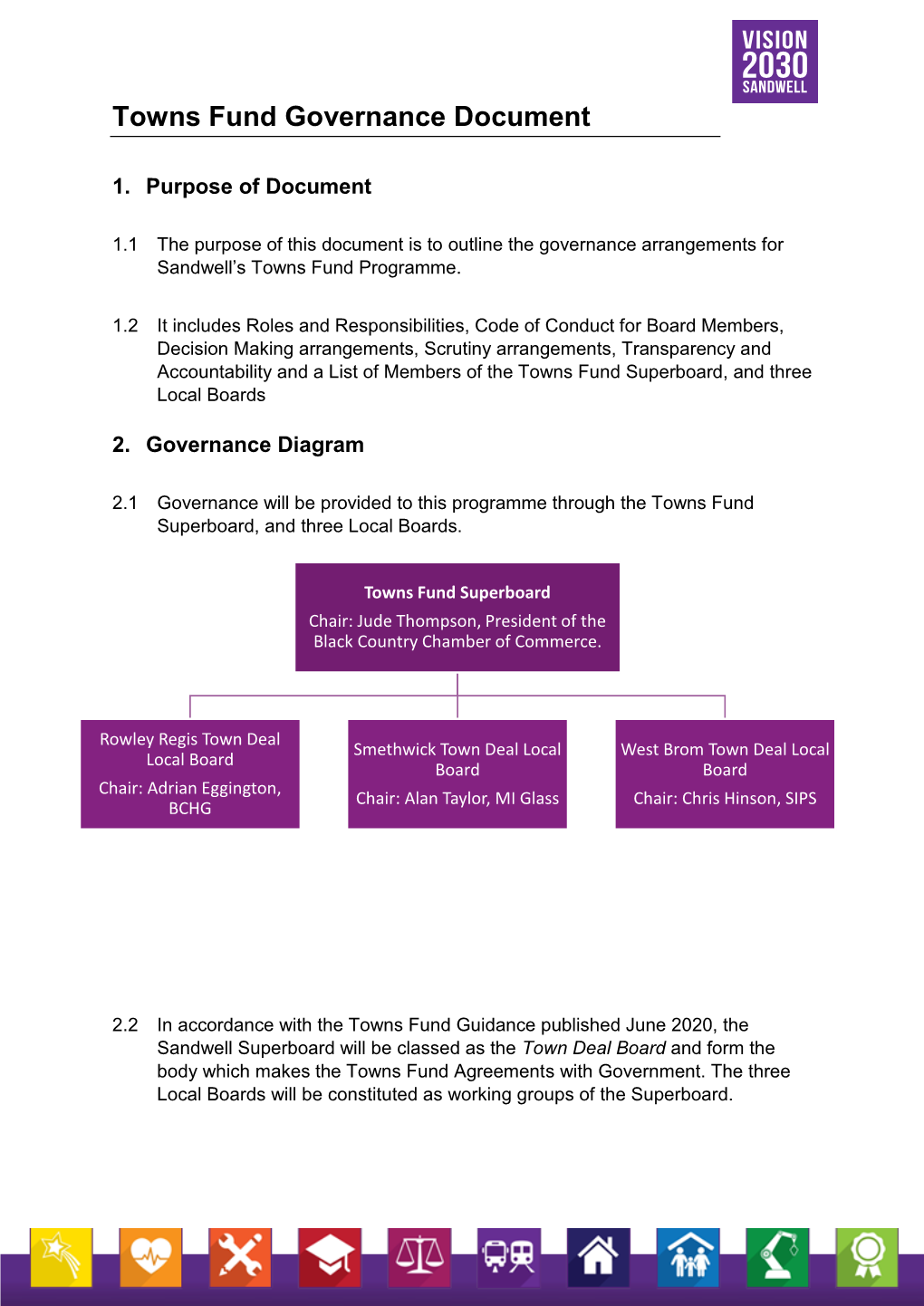 Towns Fund Governance Document