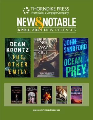 April 2021 New Releases