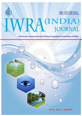 IWRA India Journal