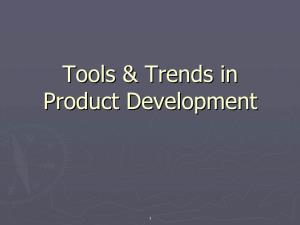 Tools & Trends in Product Development