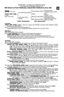 October Yearling Sale Book 1