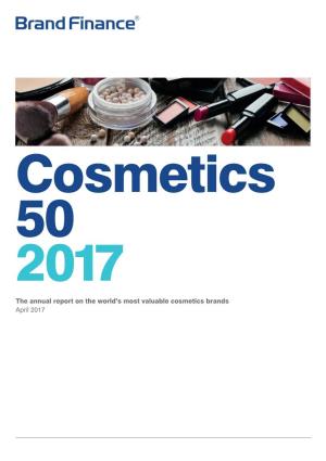 The Annual Report on the World's Most Valuable Cosmetics Brands April 2017