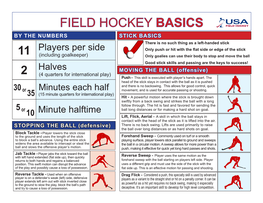 Field Hockey Basics