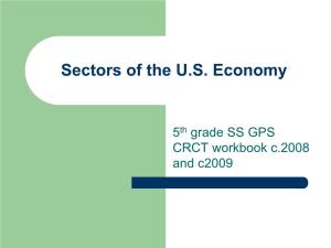 Sectors of the U.S. Economy
