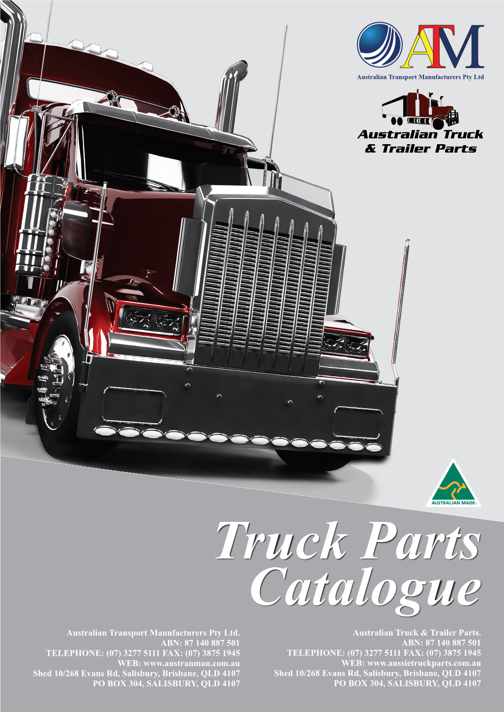 Truck Parts Catalogue Australian Transport Manufacturers Pty Ltd