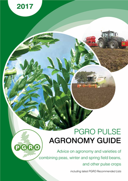 Pgro Pulse Agronomy Guide 2017 01 Introduction