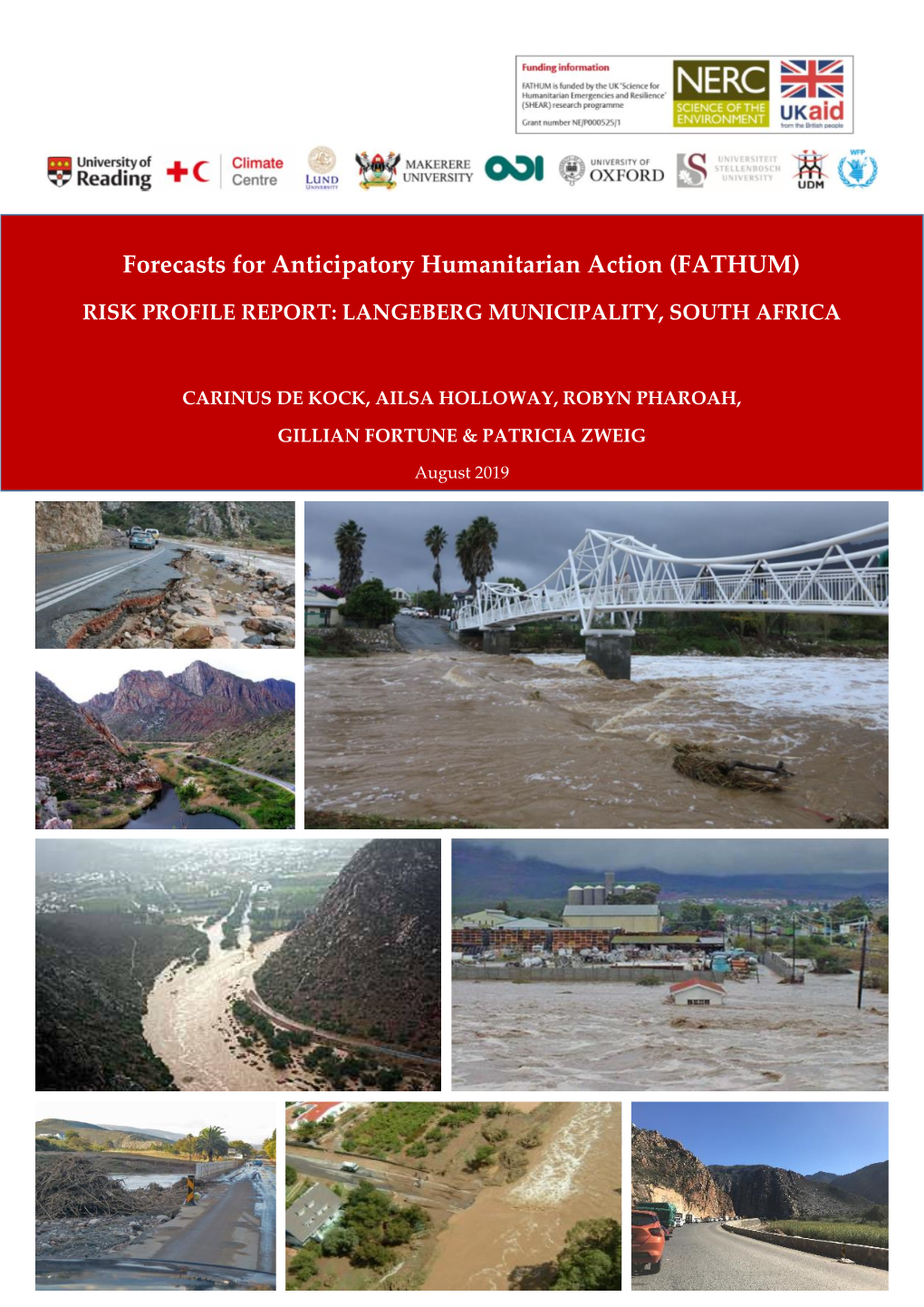 Forecasts for Anticipatory Humanitarian Action (FATHUM)