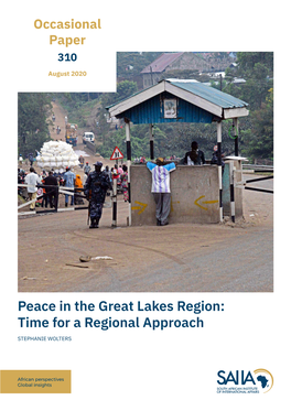 Peace in the Great Lakes Region: Time for a Regional Approach