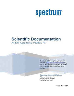 Scientific Documentation
