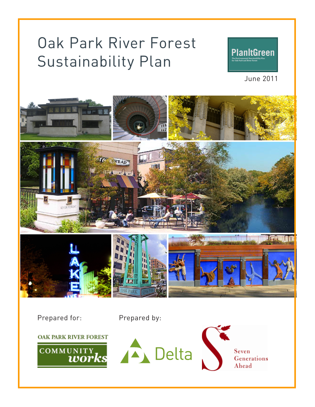 Oak Park River Forest Sustainability Plan June 2011