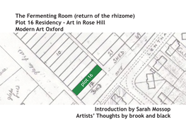 Plot 16 Residency - Art in Rose Hill Modern Art Oxford