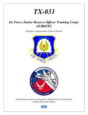 Air Force Junior Reserve Officer Training Corps AFJROTC